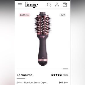 L’ANGE | Volumizing Blow Dry Brush | 75mm